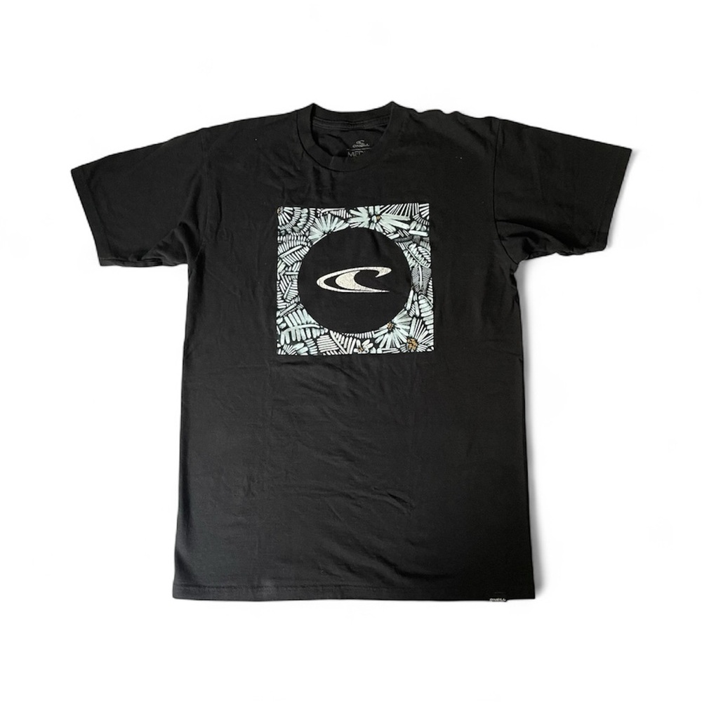 O'Neill Vintage Floral Premium Logo Short Sleeve Graphic Tee Men’s M